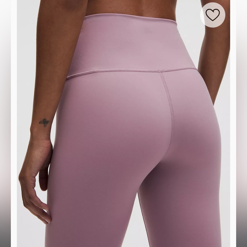 Lululemon Women's Wunder Train High-Rise Tight 25" Leggings | Rose / Mauve